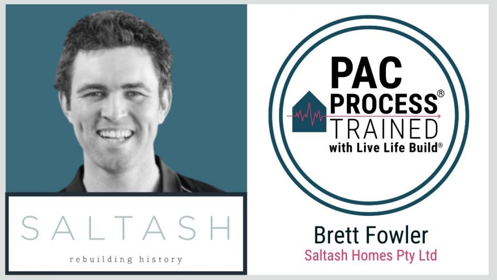 Brett Fowler Saltash Homes - PAC Process Trained