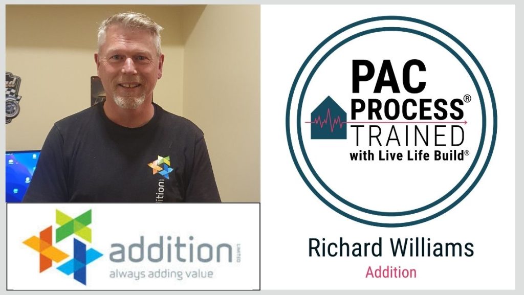 Richard Williams and Addition PAC trained with Live Life Build
