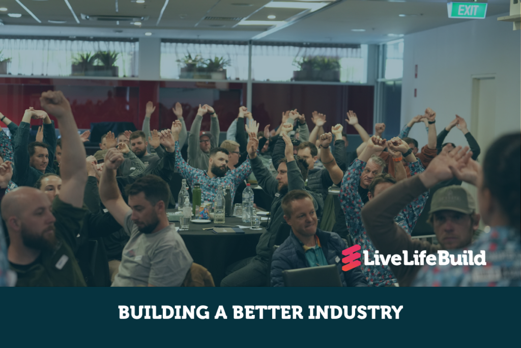 BUILDING A BETTER INDUSTRY inline image