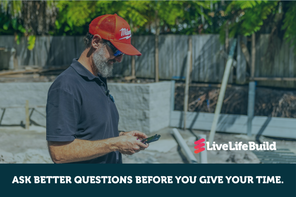 4. Separate a genuine enquiry from free advice